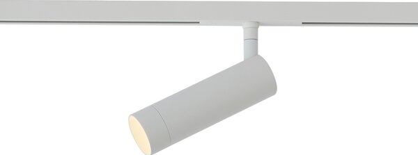Moderna bijela reflektorska svjetiljka za 1-fazni sustav tračnica GU10 35 mm - Slimline Uzzy