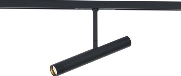 Moderni reflektor crni za 1-fazni sustav tračnica - Slimline Avery