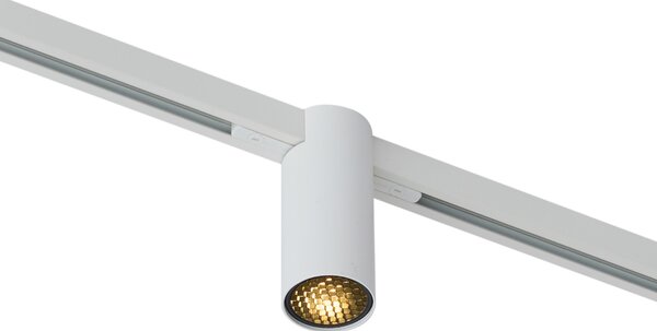 Moderni reflektor bijeli za 1-fazni sustav tračnica GU10 35mm - Slimline Nubee Honey