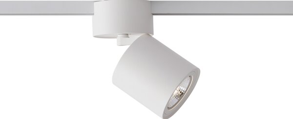 Moderni bijeli reflektor za 1-fazni sustav tračnica GU10 70mm - Iconic Roto