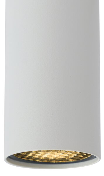 Moderni reflektor bijeli za 1-fazni sustav tračnica GU10 35mm - Slimline Nubee Honey