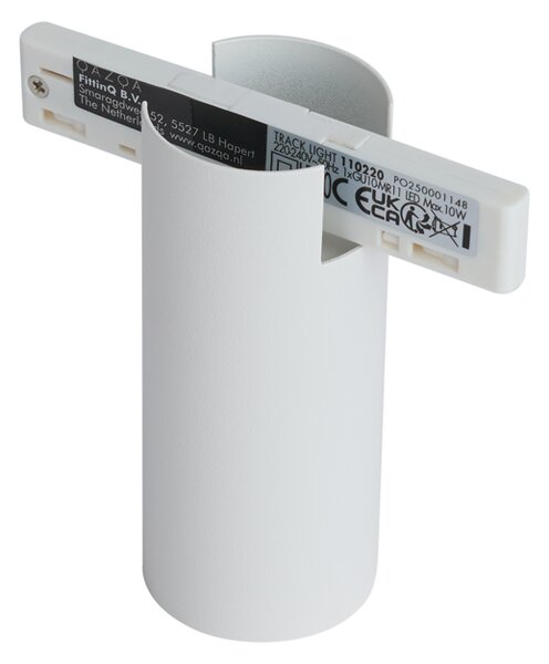 Moderni reflektor bijeli za 1-fazni sustav tračnica GU10 35mm - Slimline Nubee Honey