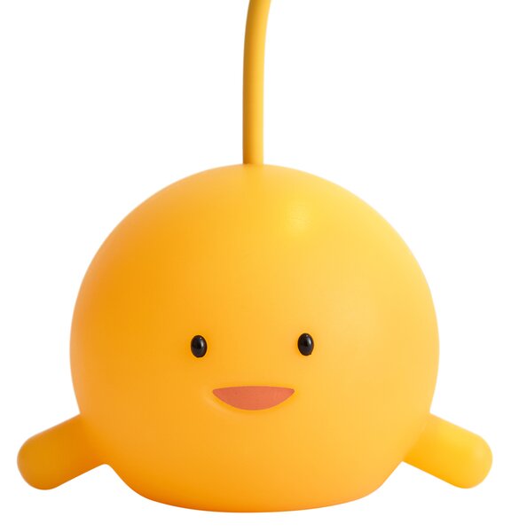Moderna stolna svjetiljka žuta uklj. LED punjiva - Bulby