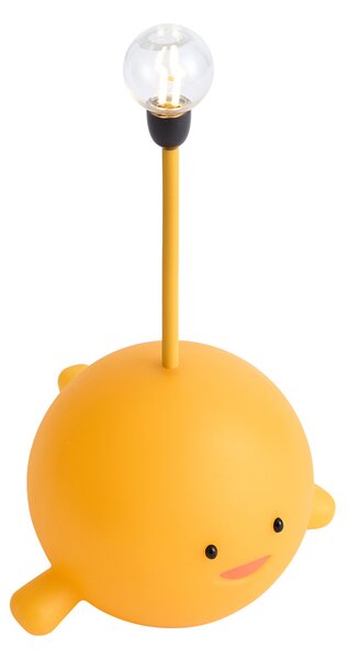 Moderna stolna svjetiljka žuta uklj. LED punjiva - Bulby