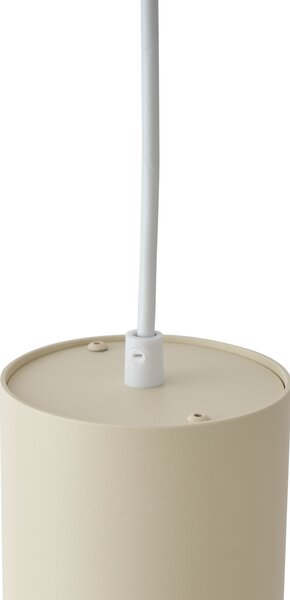 Moderna viseća svjetiljka bež s bijelom za sustav tračnica 1-fazni GU10 70mm - Iconic Holt