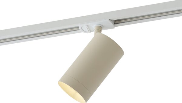 Moderna bež reflektorska svjetiljka za 1-fazni sustav tračnica GU10 70mm - Iconic Jeana Luxe