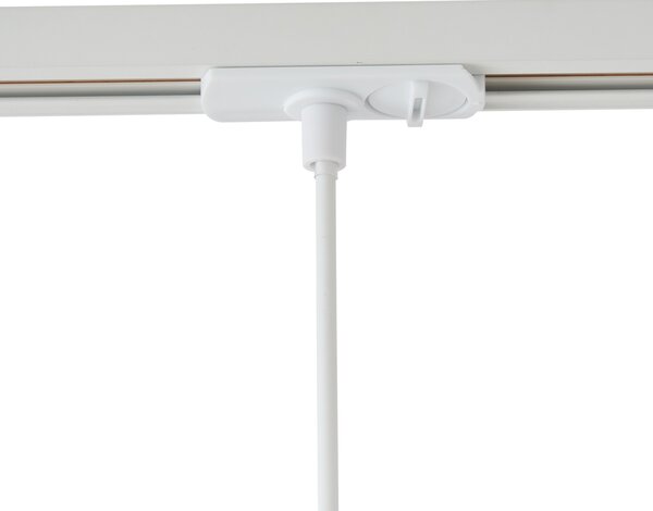 Moderna viseća svjetiljka bež s bijelom za sustav tračnica 1-fazni GU10 70mm - Iconic Holt