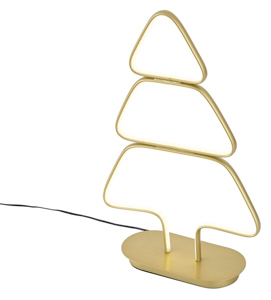 Božićna stolna svjetiljka Zlatno božićno drvce Uklj. LED - Arbre