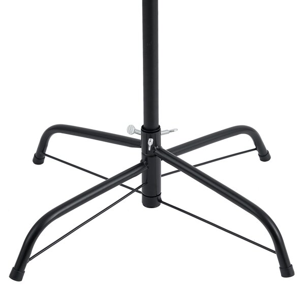Božićno drvce crno 200 cm uklj. LED IP44 - Vixen