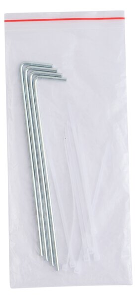 Božićno drvce bijelo uklj. LED IP44 - Puno