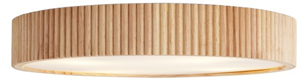 Japandi stropna svjetiljka drvo 50 cm 4-svjetla - Lyra