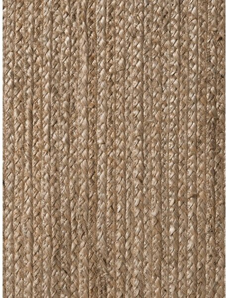 Obostrani/ručno rađen juten tepih u tamnoj prirodnoj boji 160x230 cm Braided – Hanse Home
