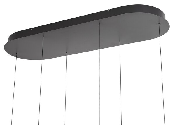 Viseća svjetiljka višebojna uklj. LED prigušiva 6-svjetla Easylift - Witch