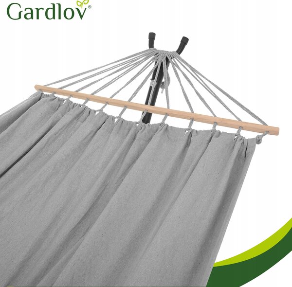 Xxl vrtna viseća mreža 200x150cm do 250kg na metalnom postolju