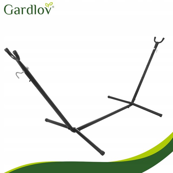 Xxl vrtna viseća mreža 200x150cm do 250kg na metalnom postolju