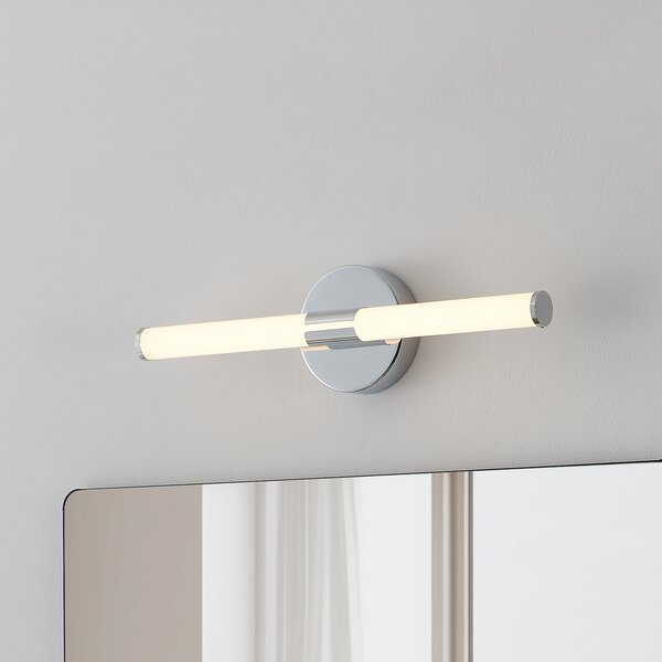 EGLO Ramola LED zidna svjetiljka, kromirana, širina 45 cm, IP44, CCT, Metalik, kupaonica, Metal