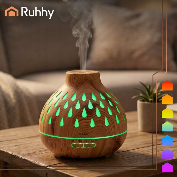 10w led rgb ultrazvučni ovlaživač zraka aroma difuzor 400ml isparivač
