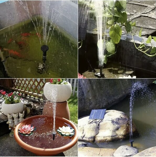 Solarna vrtna fontana pumpa za ribnjak