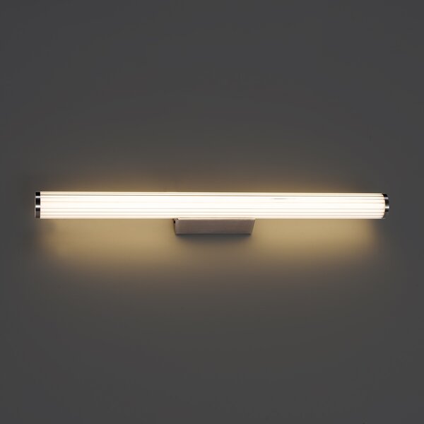 Retro zidna svjetiljka metalik 80,4 cm uklj. LED IP44 - Coco
