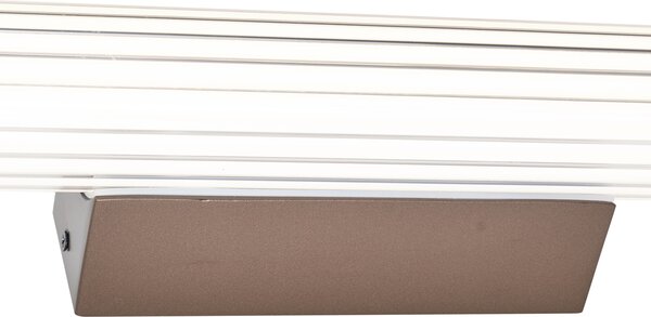 Retro zidna svjetiljka brončana 80,4 cm uklj. LED IP44 - Coco