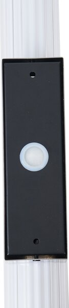 Retro zidna svjetiljka metalik 80,4 cm uklj. LED IP44 - Coco