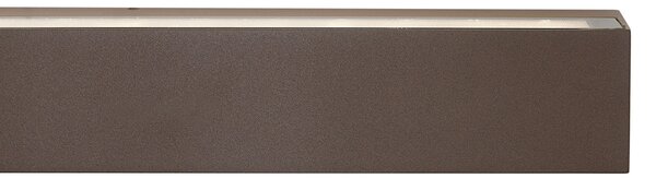 Industrijska vanjska zidna svjetiljka hrđavo smeđa 55 cm uklj. LED IP65 - Hannah