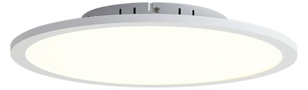 Pametna LED ploča bijela 40 cm uklj. LED prigušivanje do toplog svjetla s daljinskim upravljačem - Knob