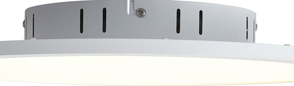 Pametna LED ploča bijela 40 cm uklj. LED prigušivanje do toplog svjetla s daljinskim upravljačem - Knob