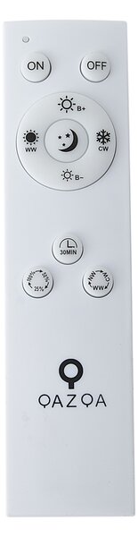 Pametni LED panel bijeli 60 cm uklj. LED prigušivanje do toplog svjetla s daljinskim upravljačem - Knob