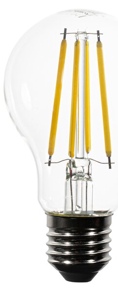 Set od 5 E27 LED žarulja A60 prozirne 2,2W 470 lm 3000K