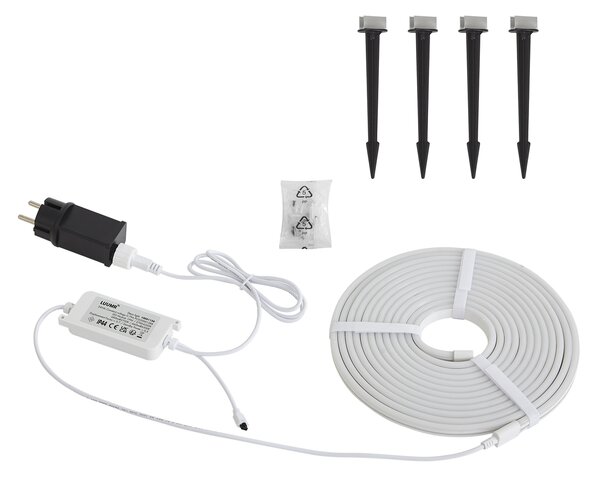 Pametna LED traka 5 metara CCT 30W 350 lm 2700 - 6500K IP44 Uključujući klinove za tlo