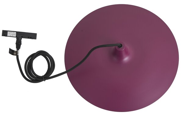 Retro visilica ljubičasta za sustav tračnica 1-fazni - Slimline Panzi