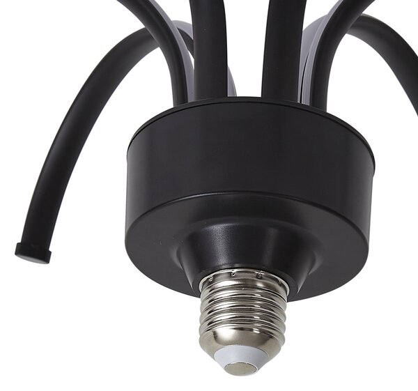 E27 LED ukrasna žarulja crna 6W 450 lm 3000K