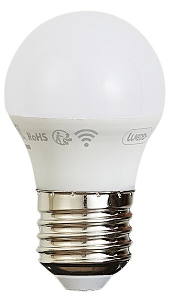 Set od 5 pametnih E27 prigušivih LED žarulja P45 Opal 4,9W 470 lm 2200-4000K