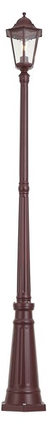 Klasična vanjska svjetiljka tamnocrvena 213 cm IP44 - Havana