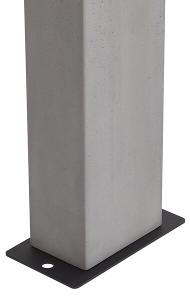 Moderna vanjska bitva siva 65 cm IP44 - Pompei