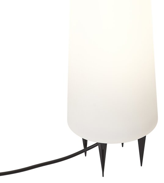 Stojeća vanjska svjetiljka bijela 80 cm uklj. LED IP44 - Fungi