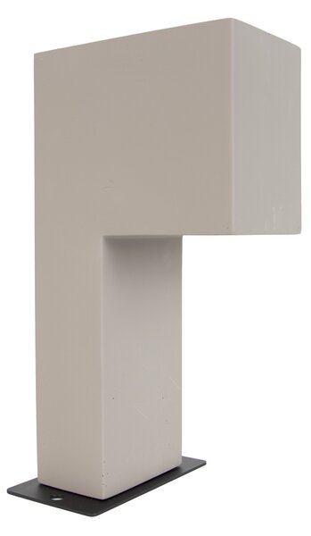 Moderna vanjska bitva siva 35 cm IP44 - Pompei
