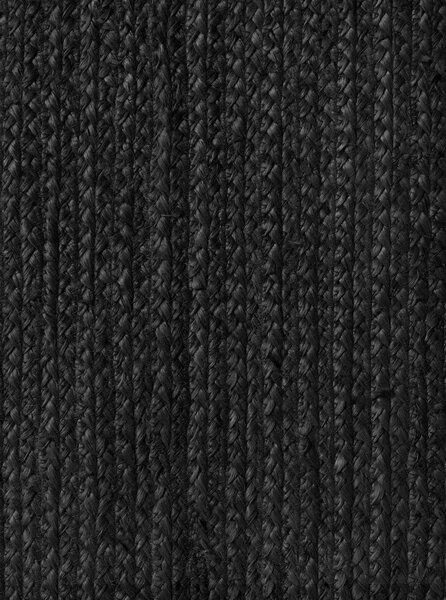 Crni obostrani/ručno rađen juten tepih 160x230 cm Braided – Hanse Home