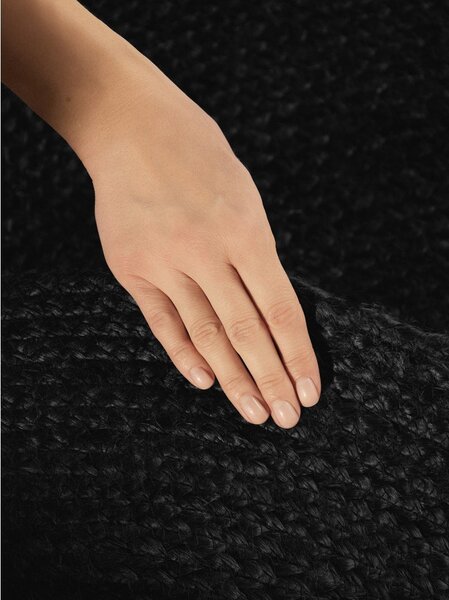 Crni obostrani/ručno rađen juten tepih 160x230 cm Braided – Hanse Home
