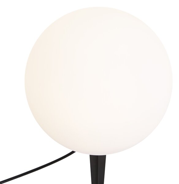 Moderna vanjska svjetiljka 12V bijela 20 cm uklj. LED IP65 - Voltaire Luno