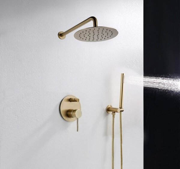 Ugradbeni tuš set Rea Lungo Gold + BOX