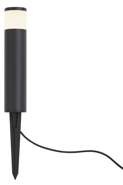 Moderna vanjska svjetiljka za stupiće 12V crna uklj. LED IP65 - Voltaire Palo