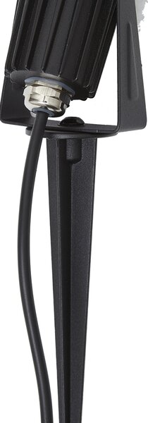 Moderni 12V reflektor crni uklj. LED IP67 - Voltaire Pico