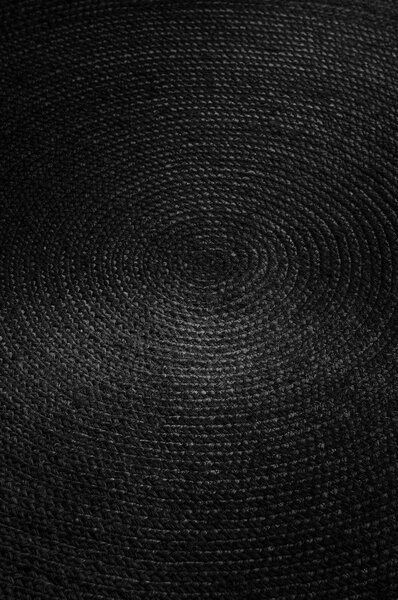 Crni obostrani/ručno rađen juten okrugao tepih ø 200 cm Braided – Hanse Home