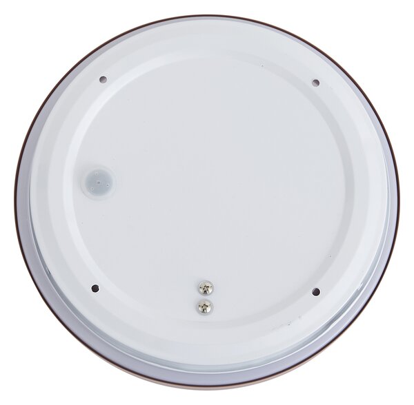 Moderna stropna svjetiljka Sienna s bijelom bojom 25 cm IP44 - Walden
