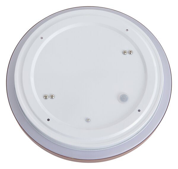 Moderna stropna svjetiljka Siena s bijelom 34 cm 2-svjetla IP44 - Walden
