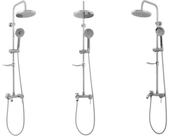 Tuš set kromirani LUIS Chrome