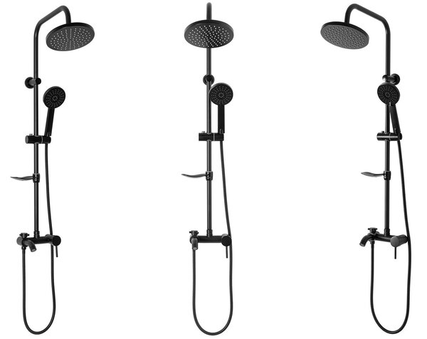 REA Luis crni tuš set