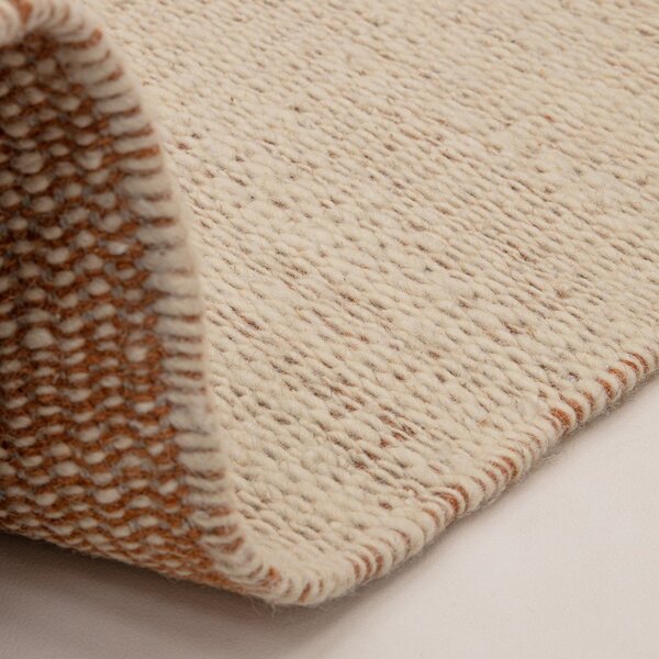 Krem/boje terakote ručno rađen vunen tepih 120x170 cm Lima Rust – Asiatic Carpets